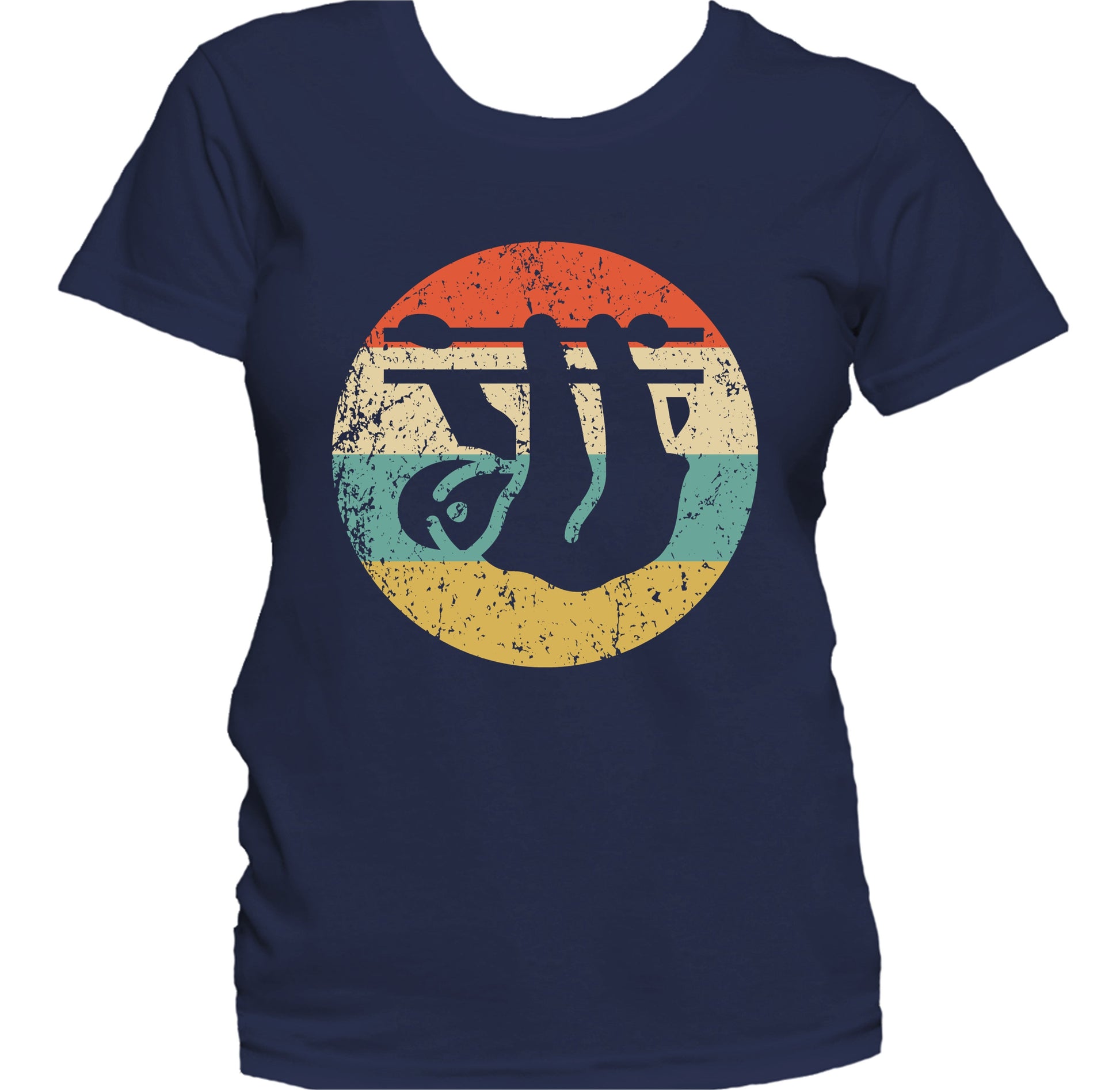 Sloth Retro Style Animal Women's T-Shirt