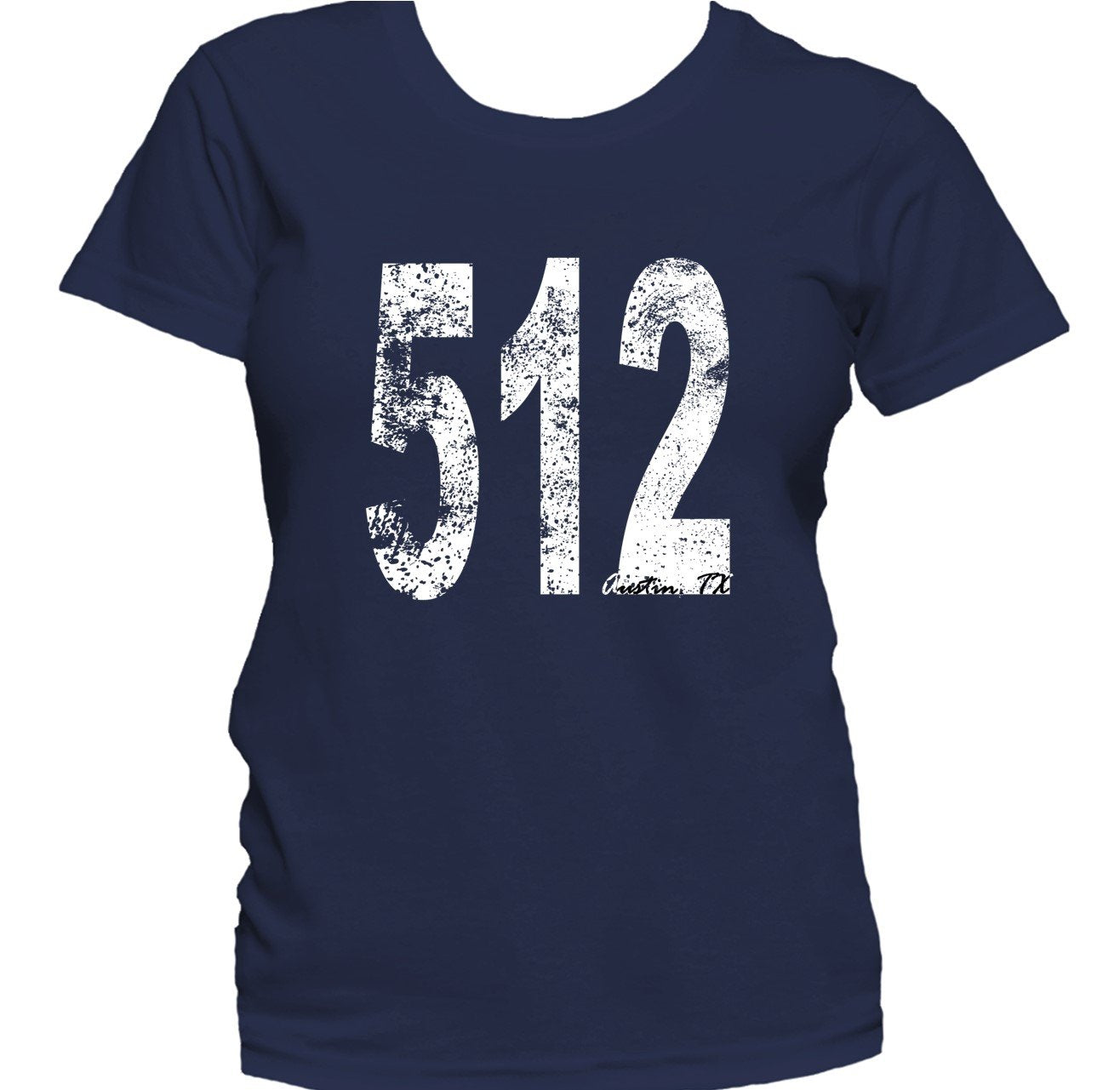 Retro Style Austin Area Code 512 Women's T-Shirt
