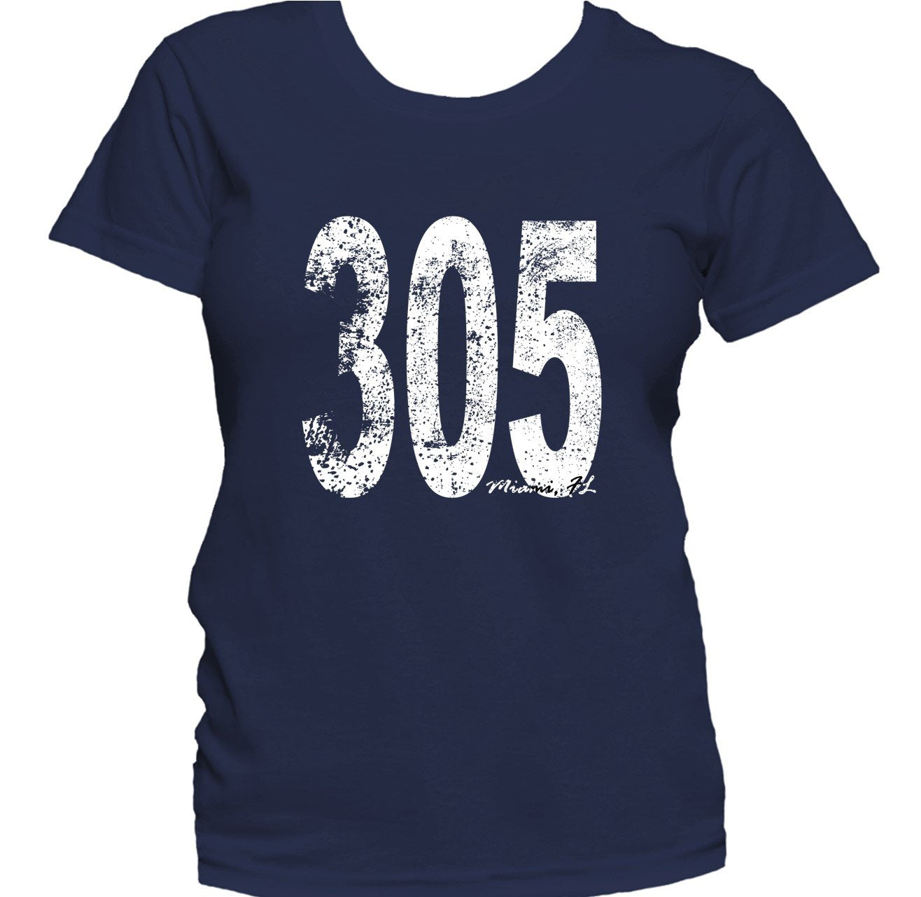 Retro Style Miami Area Code 305 Women's T-Shirt