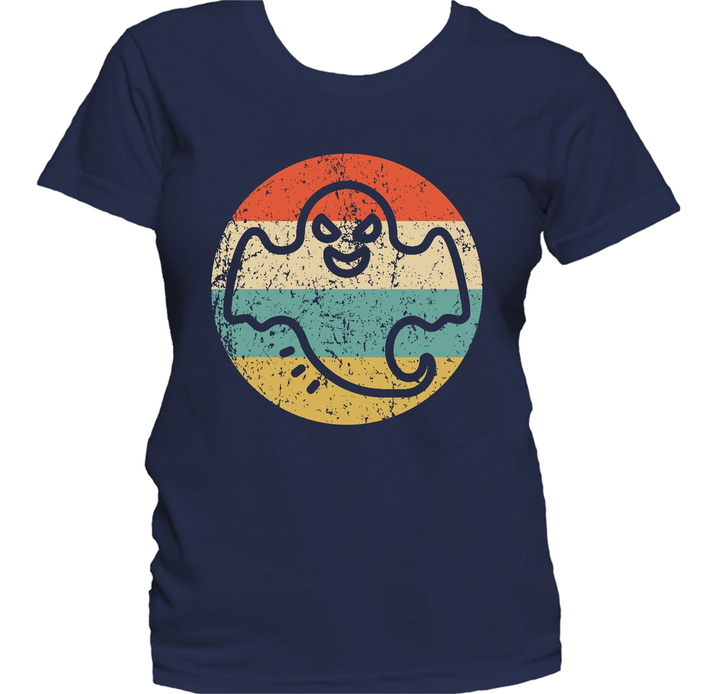 Halloween Retro Ghost Icon Women's T-Shirt