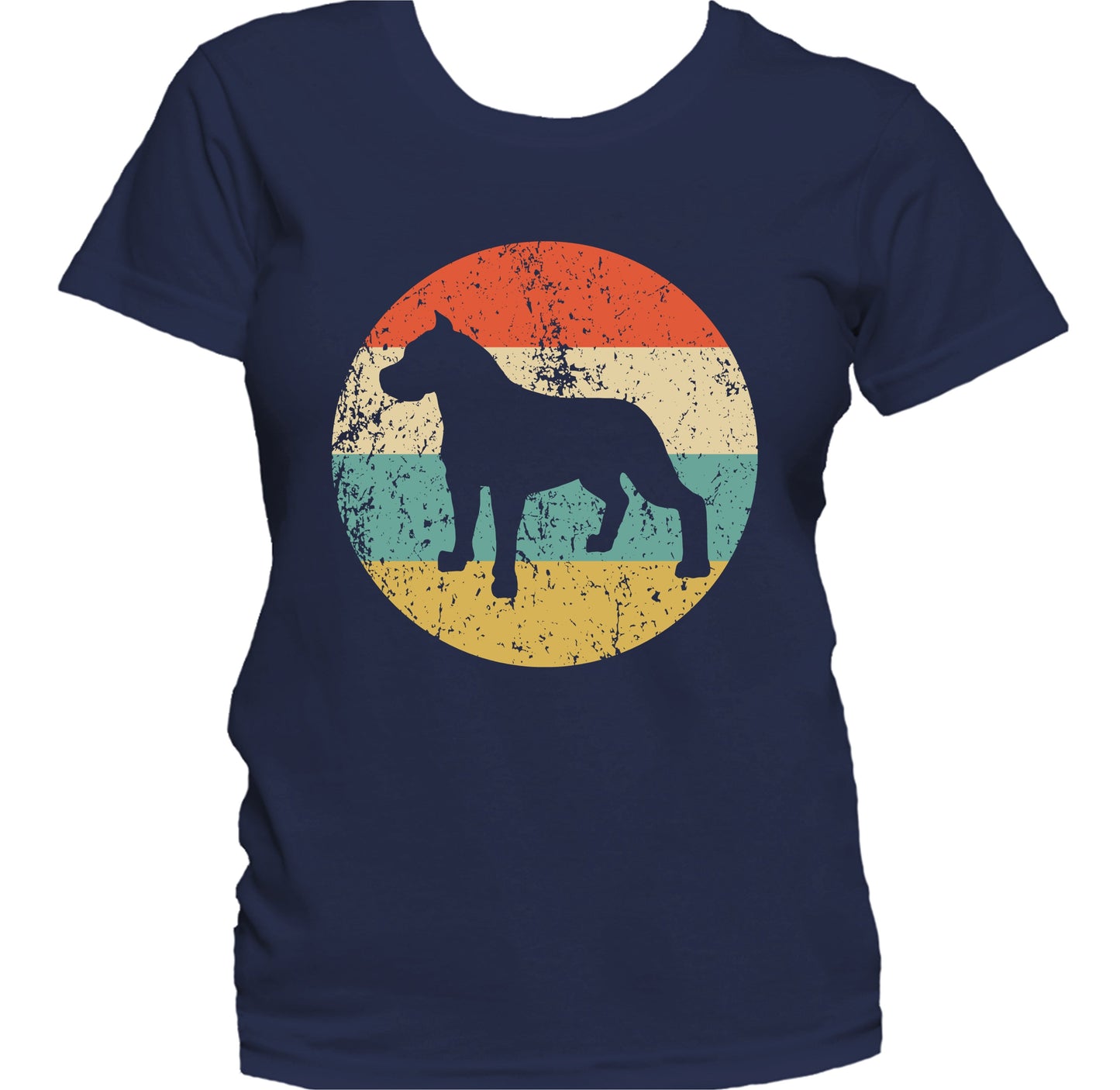 Retro Cane Corso Dog Breed Icon Women's T-Shirt