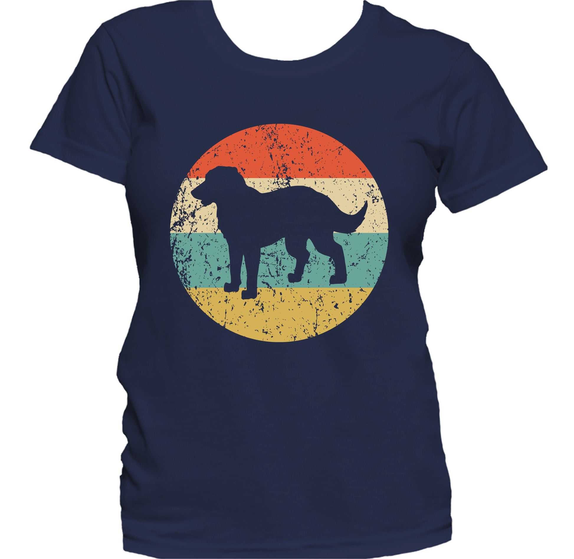 Retro Chesapeake Bay Retriever Dog Breed Icon Women's T-Shirt