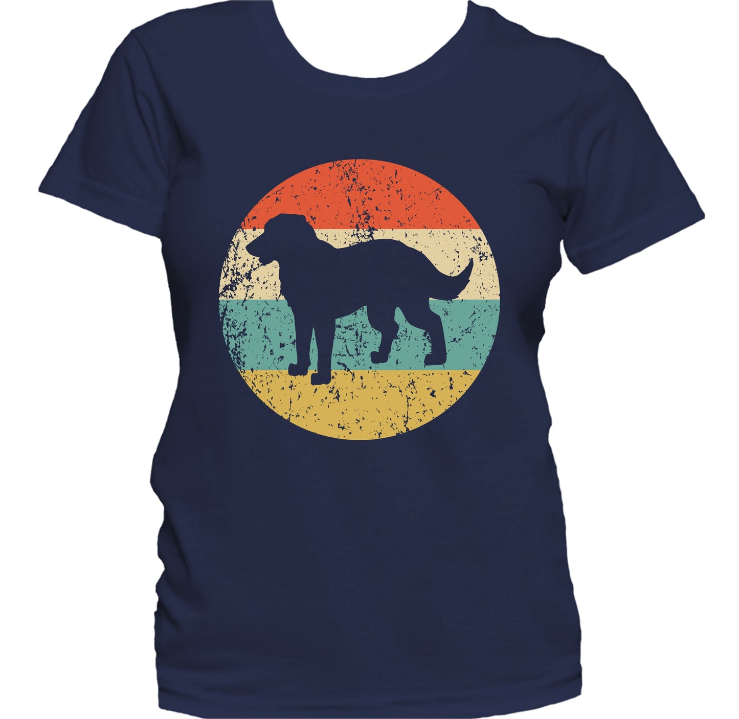 Retro Chesapeake Bay Retriever Dog Breed Icon Women's T-Shirt