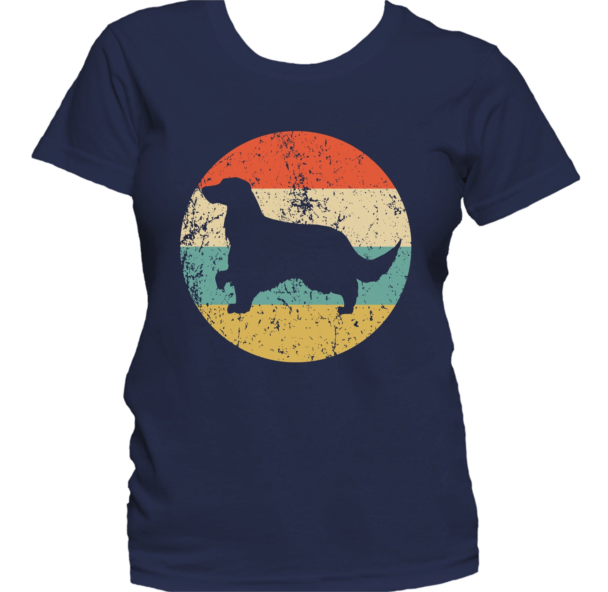 Retro Gordon Setter Dog Breed Icon Women's T-Shirt