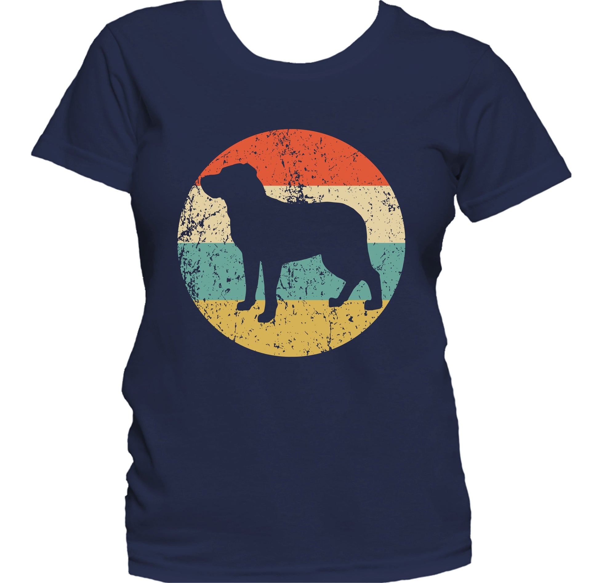 Retro Greater Swiss Mountain Dog Breed Icon Women's T-Shirt