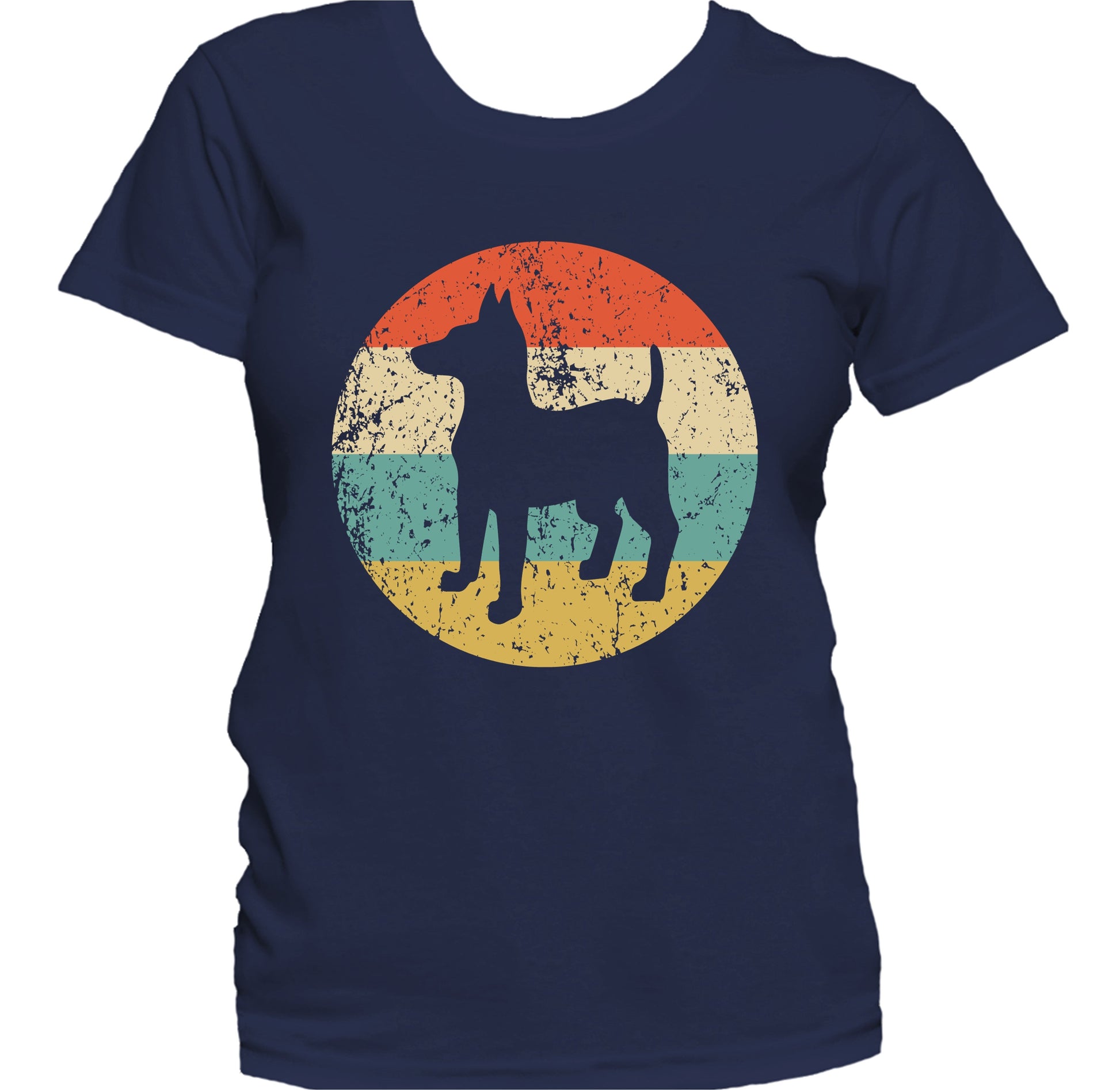 Retro Toy Fox Terrier Dog Breed Icon Women's T-Shirt