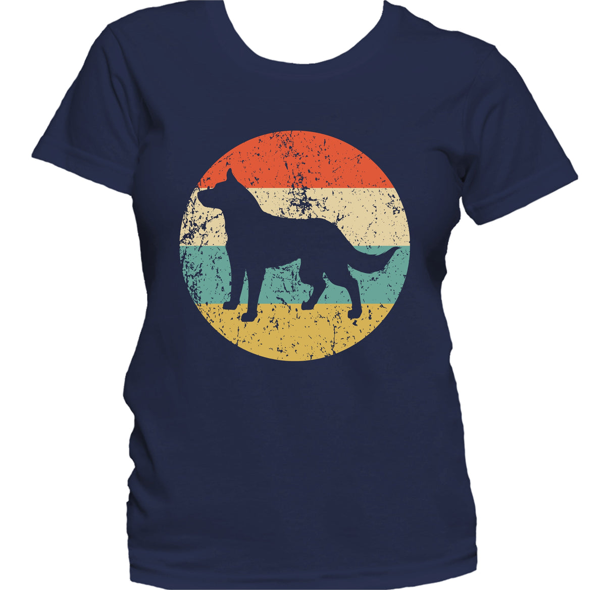 Retro Australian Cattle Dog Breed Icon Women's T-Shirt