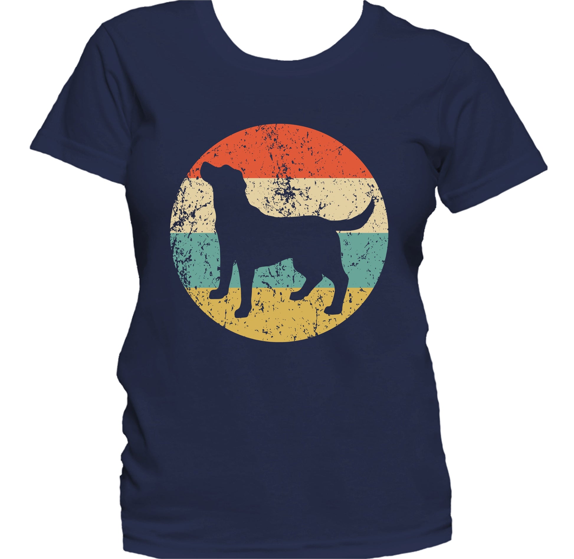 Retro Chesapeake Bay Retriever Dog Breed Icon Women's T-Shirt