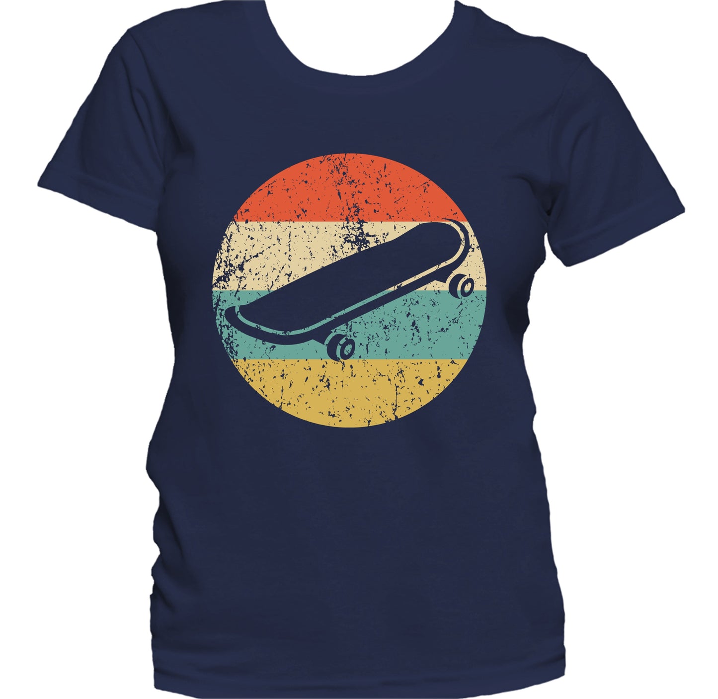 Skateboard Icon Retro Skateboarding Women's T-Shirt