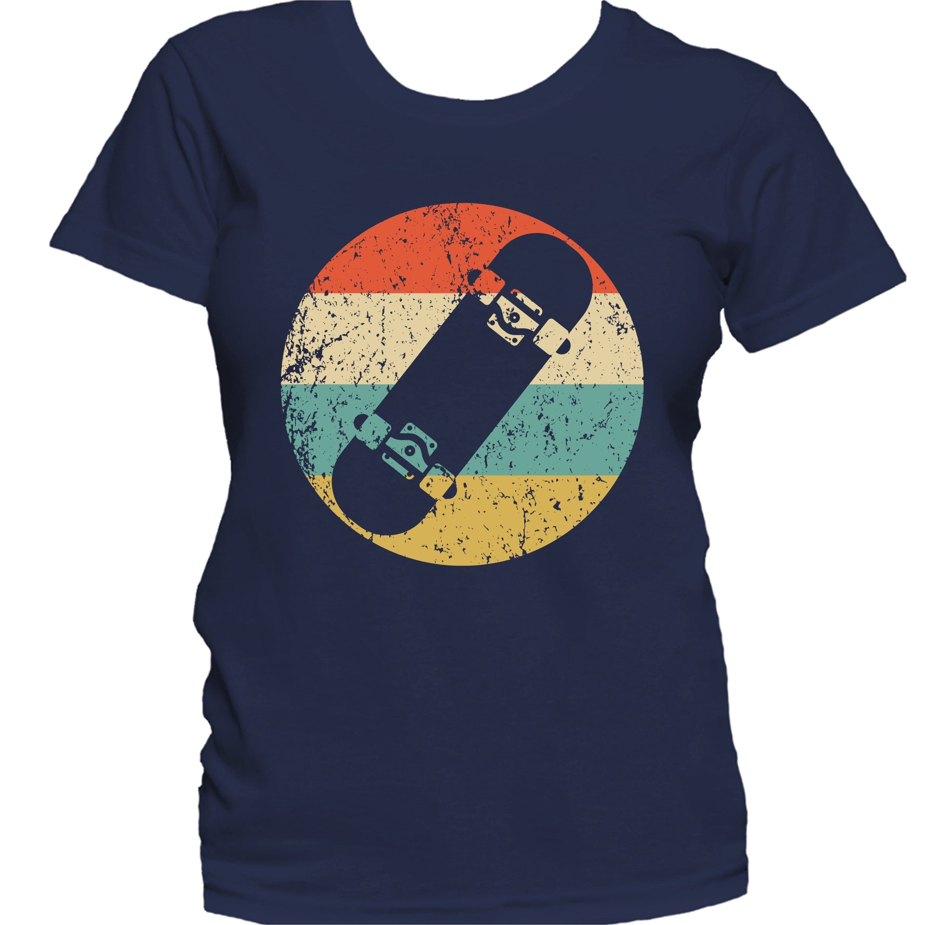 Skateboard Icon Retro Skateboarding Women's T-Shirt