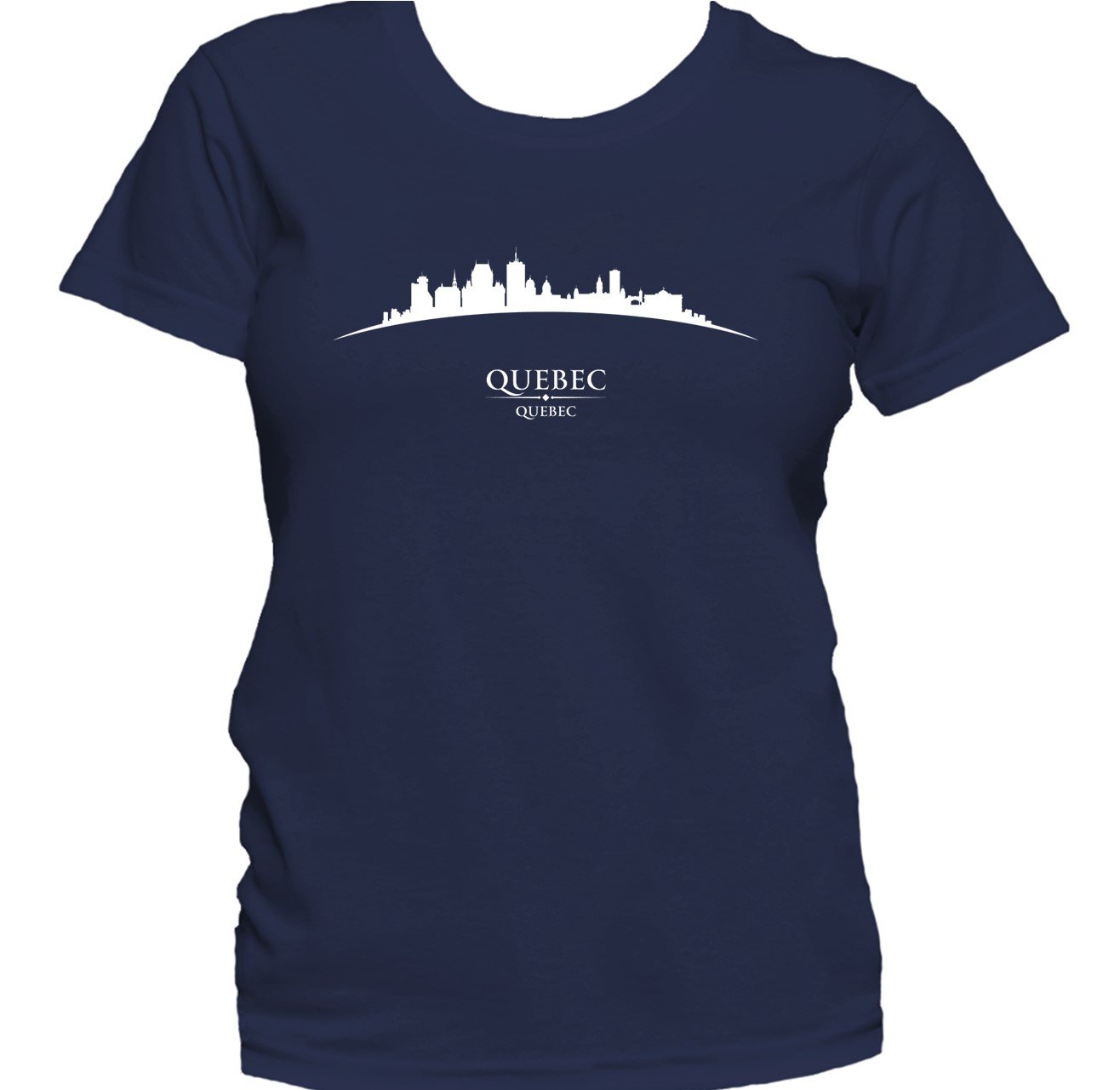 Quebec City Cityscape Downtown Skyline Women's T-Shirt