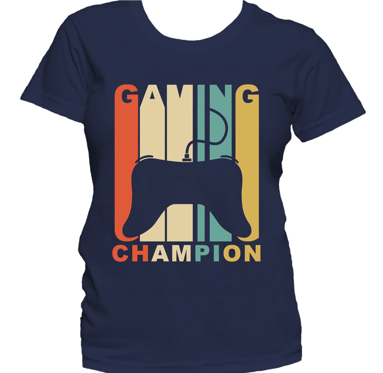 Retro 1970's Style Gaming Champion Retro Gamer Women's T-Shirt