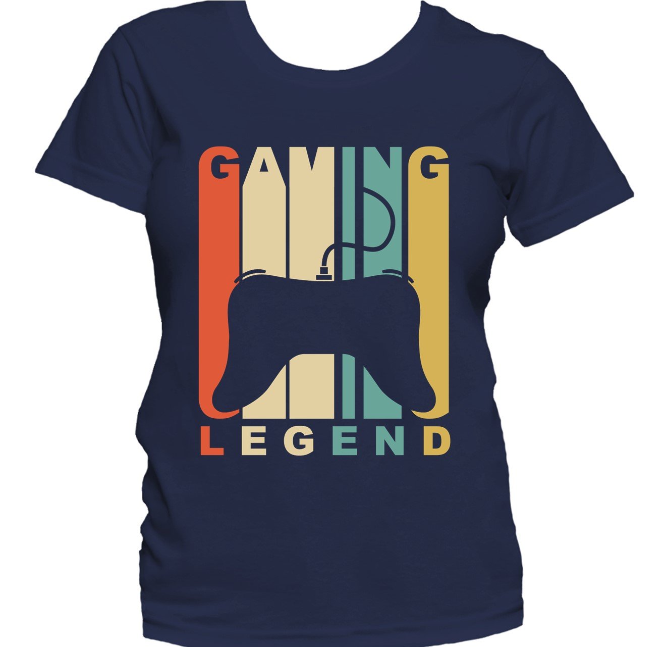 Retro 1970's Style Gaming Legend Retro Gamer Women's T-Shirt