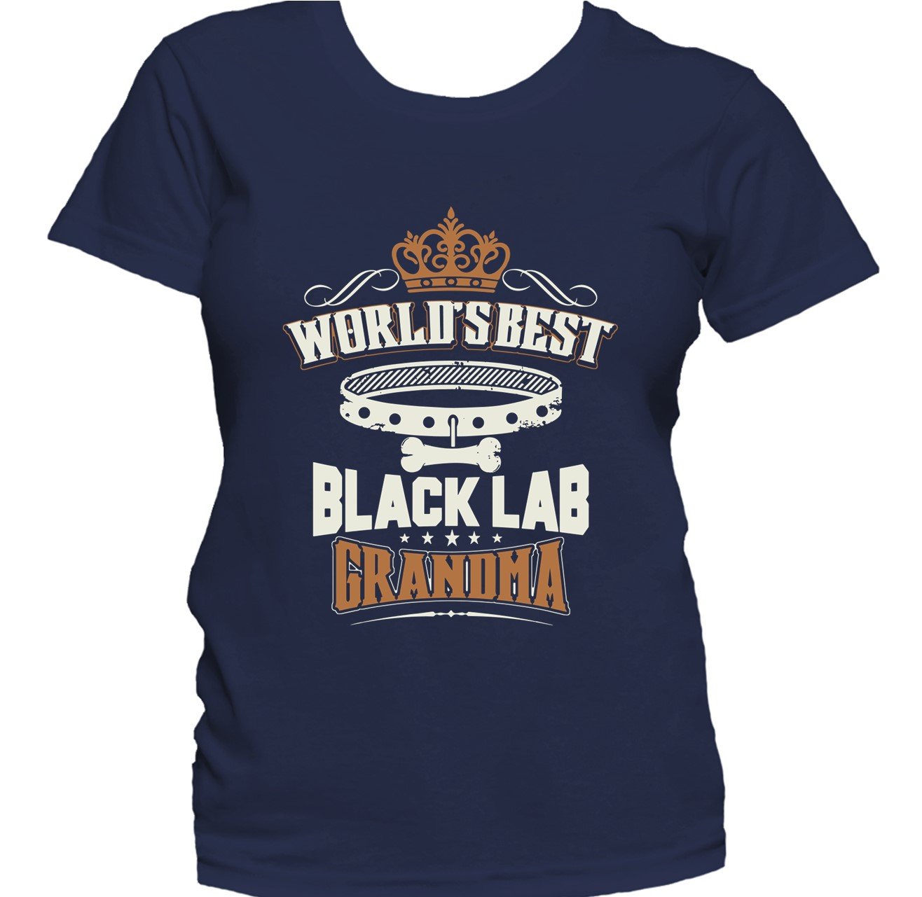 World's Best Black Lab Grandma Women's T-Shirt