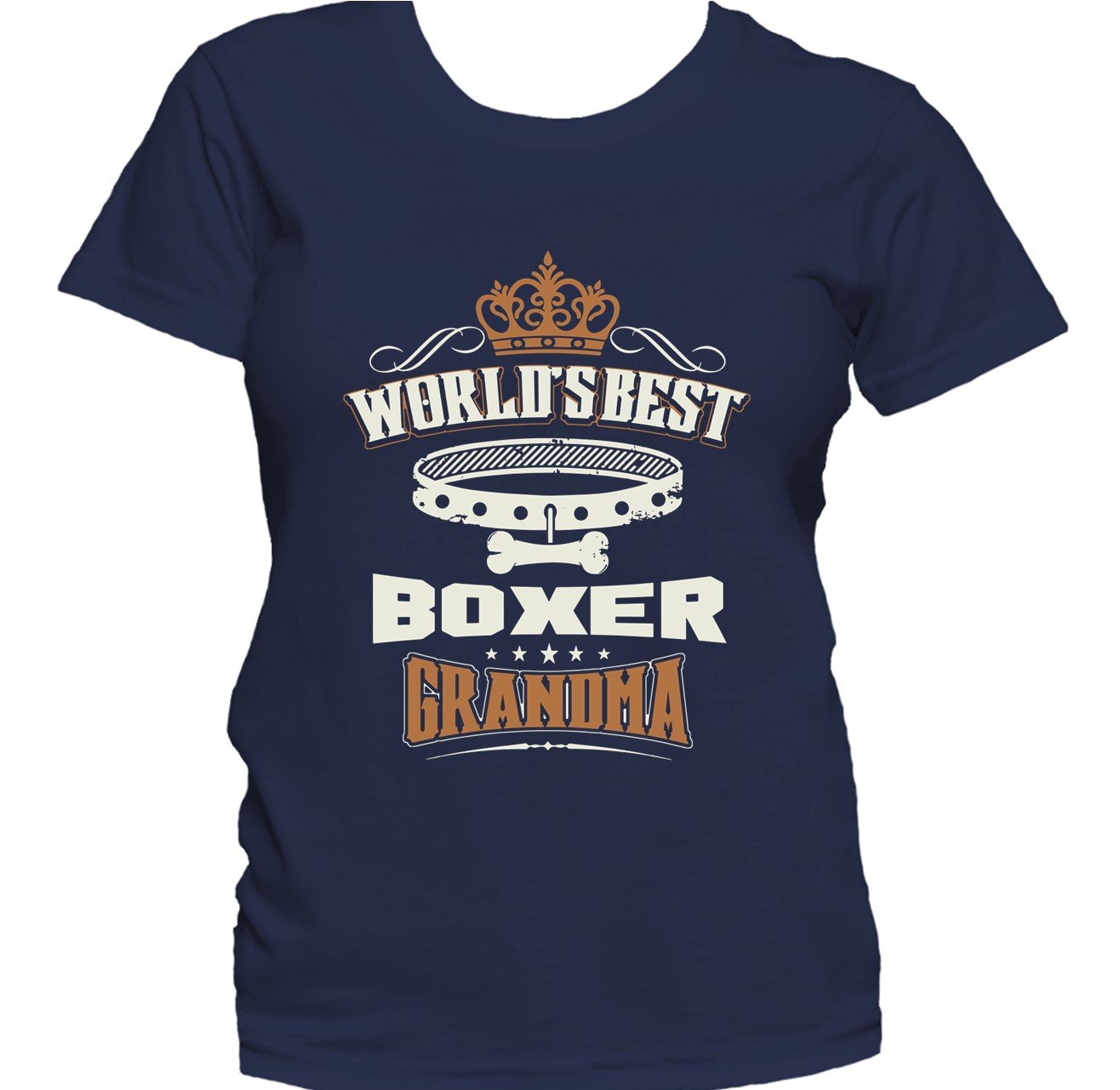 World's Best Boxer Grandma Women's T-Shirt