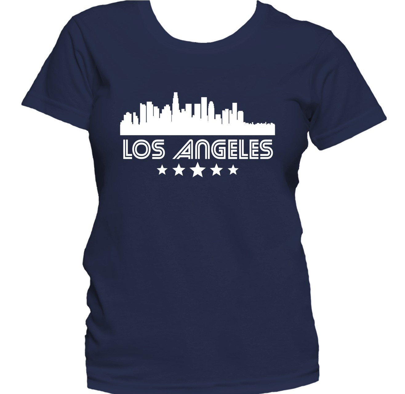 Los Angeles California Skyline Retro Style Women's T-Shirt