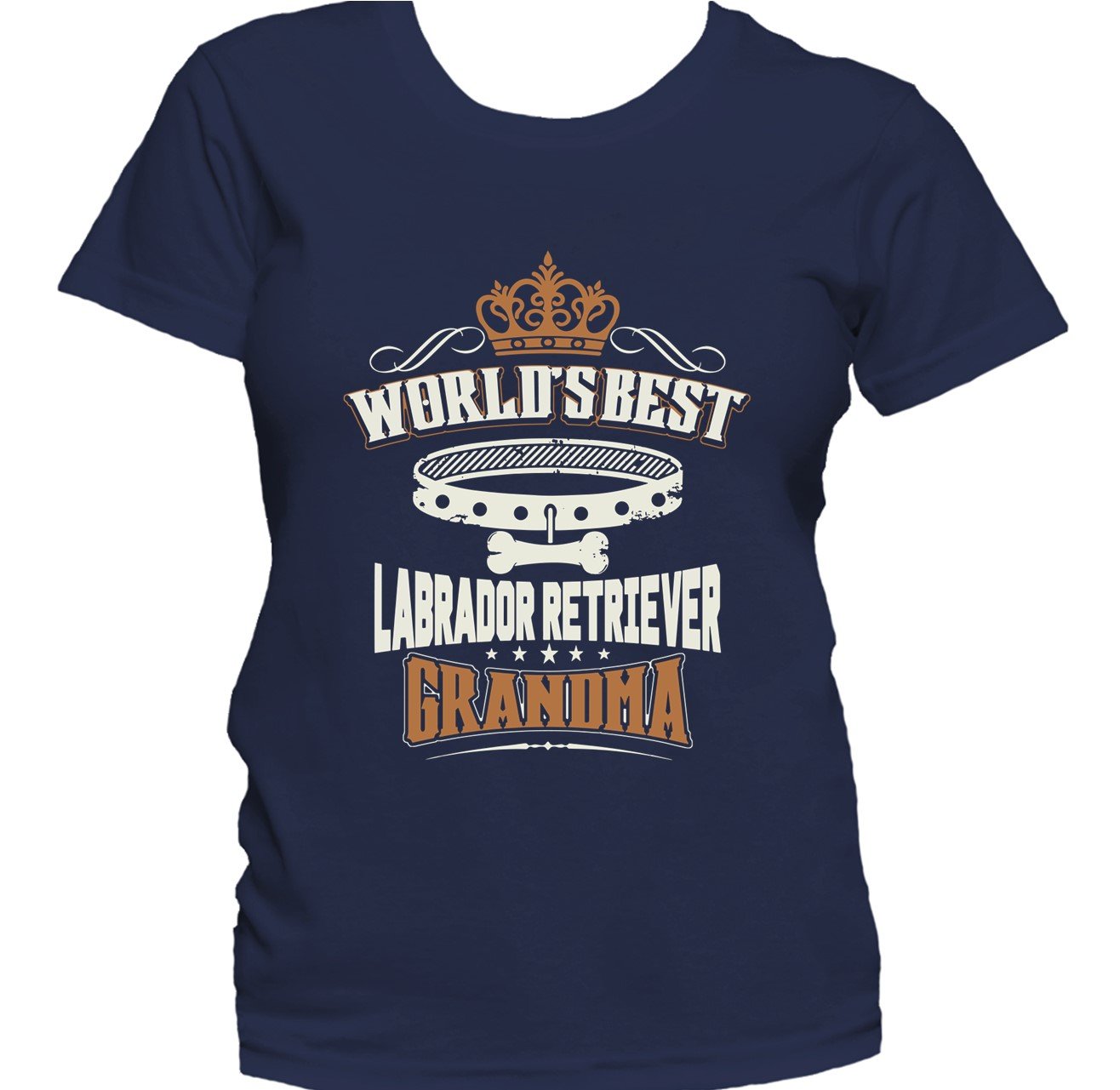 World's Best Labrador Retriever Grandma Women's T-Shirt