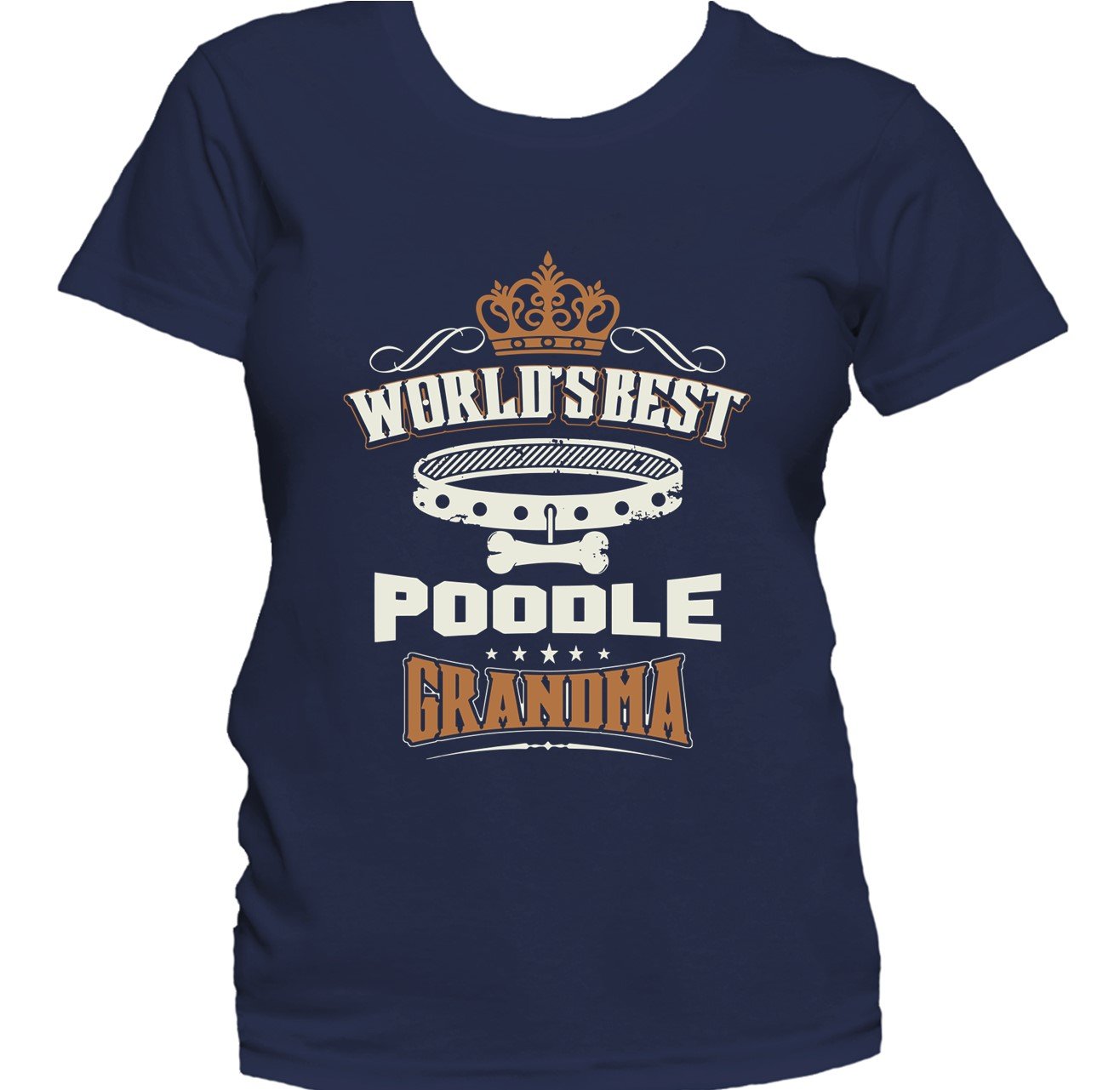 World's Best Poodle Grandma Women's T-Shirt