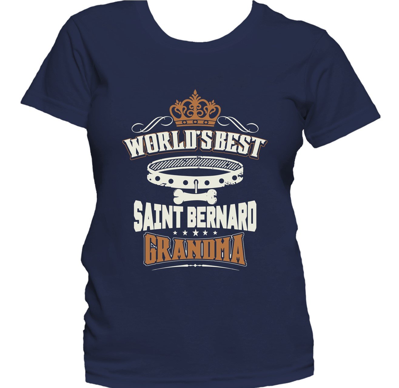World's Best Saint Bernard Grandma Women's T-Shirt