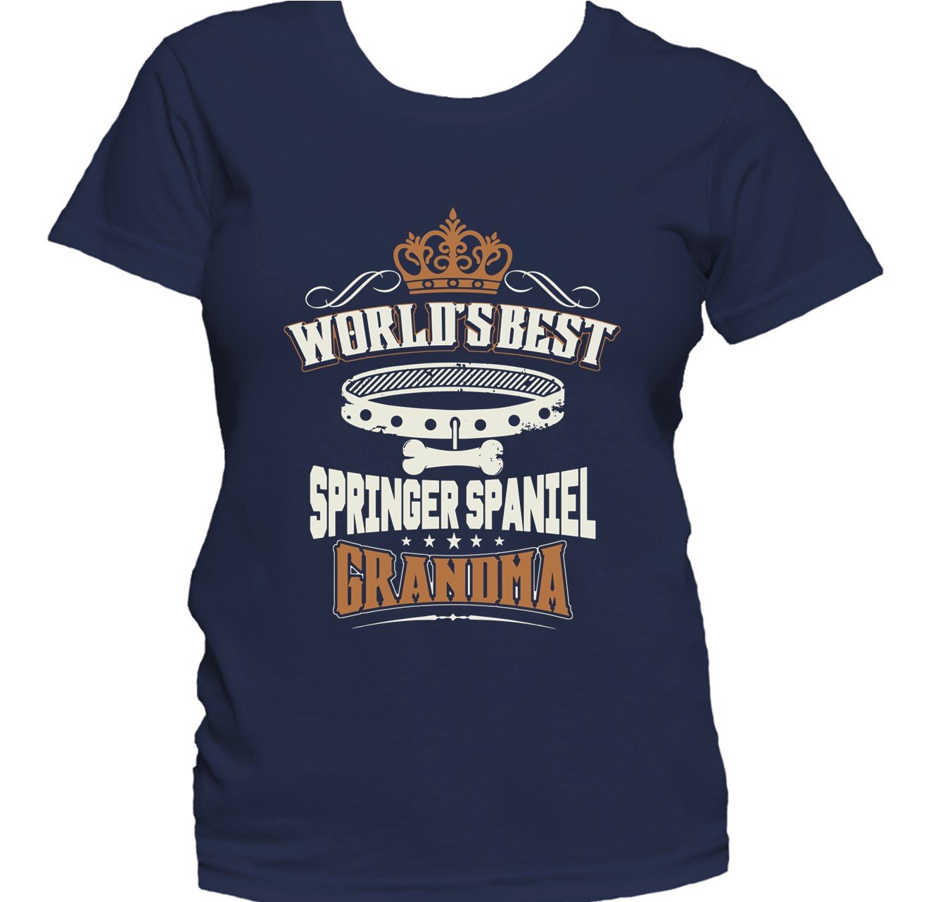 World's Best Springer Spaniel Grandma Women's T-Shirt