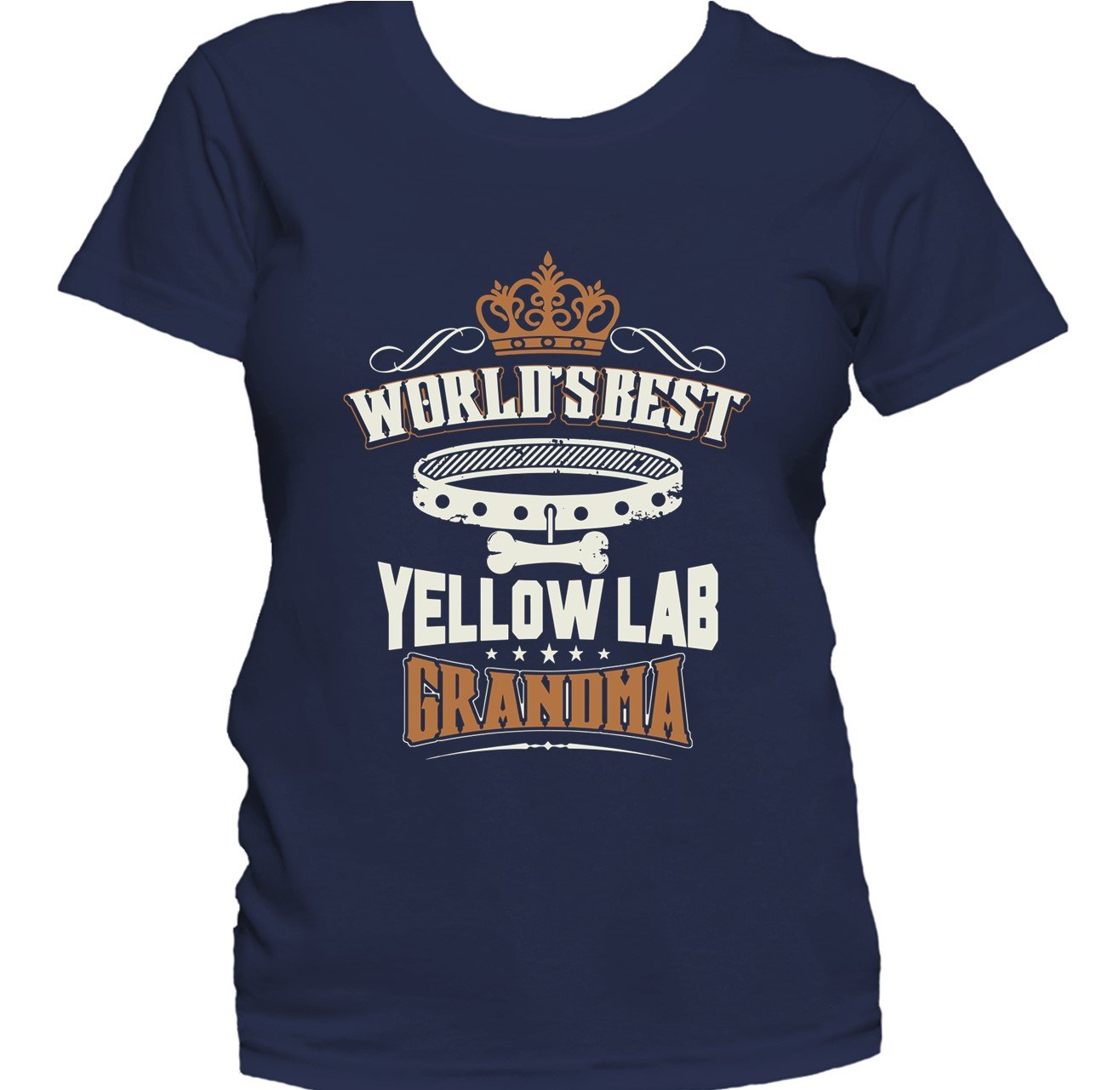 World's Best Yellow Lab Grandma Women's T-Shirt