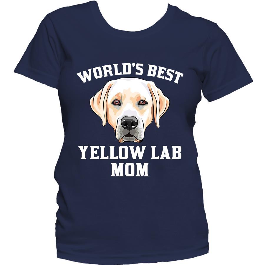 World's Best Yellow Lab Mom Dog Owner Women's T-Shirt