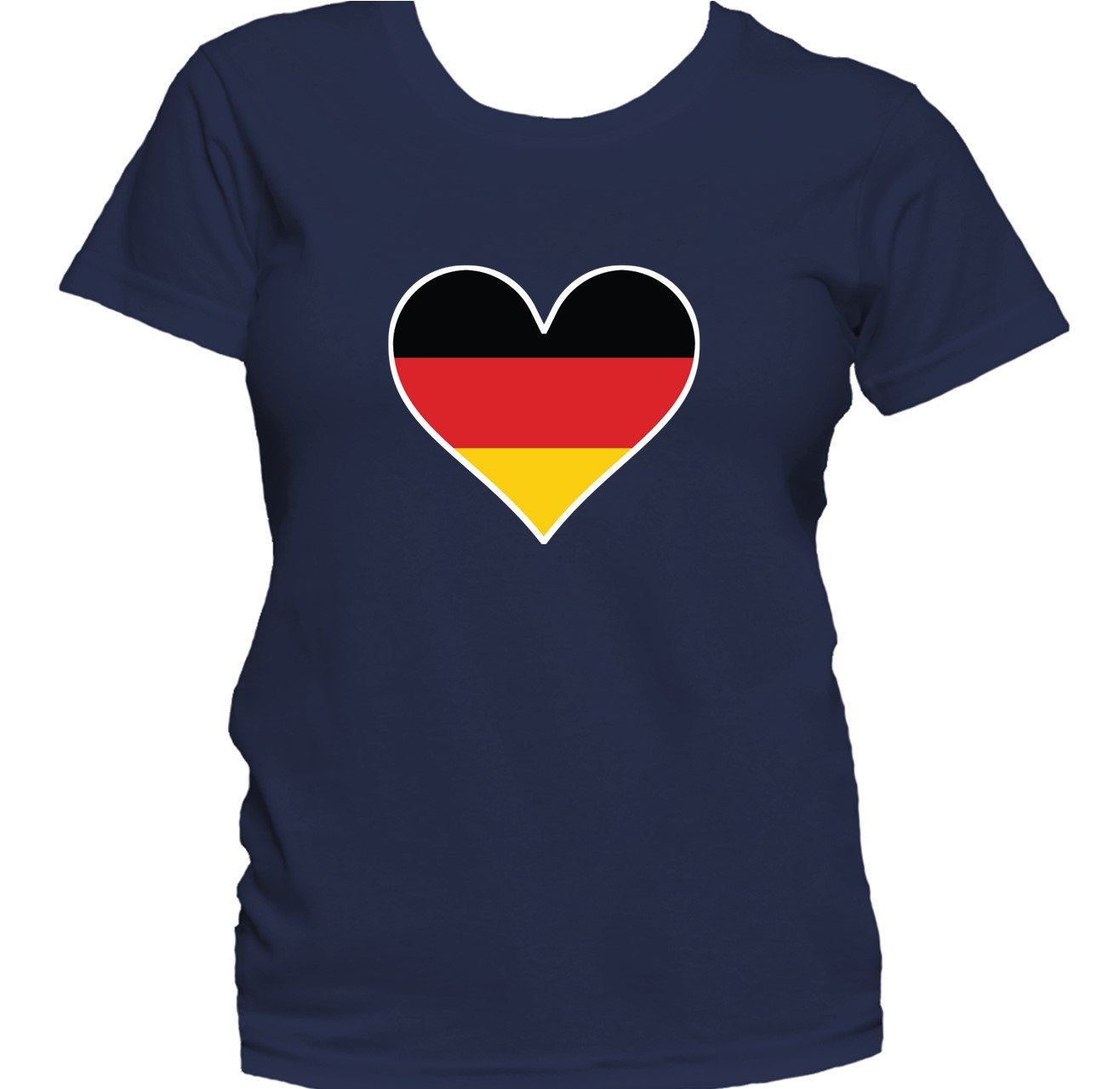German Flag Heart Germany Love Women's T-Shirt