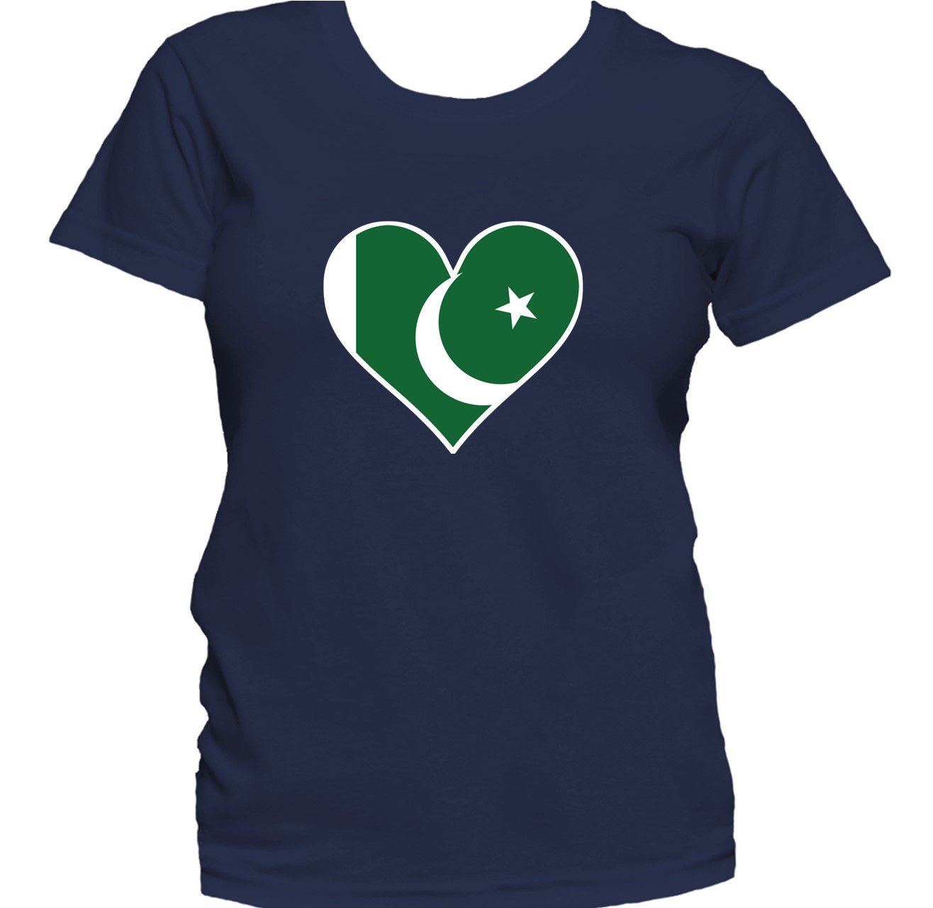 Pakistani Flag Heart Pakistan Love Women's T-Shirt