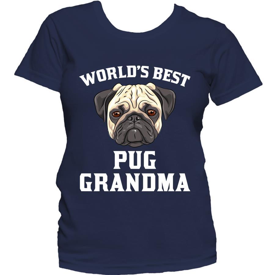 World's Best Pug Grandma Dog Women's T-Shirt