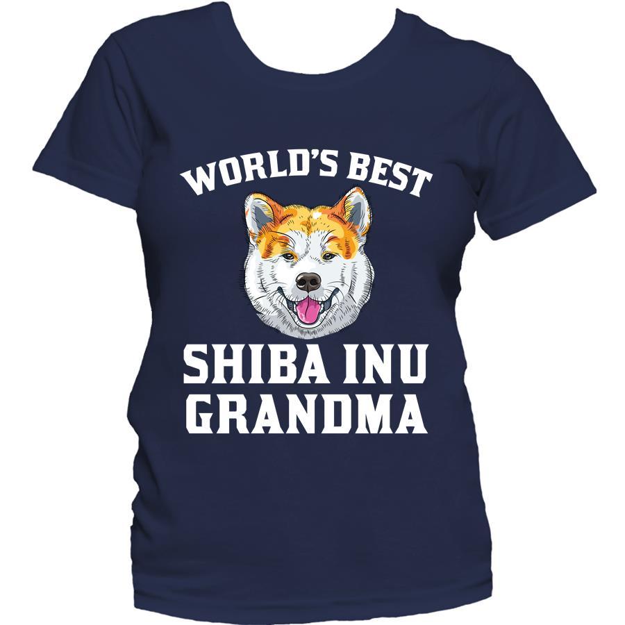 World's Best Shiba Inu Grandma Dog Women's T-Shirt