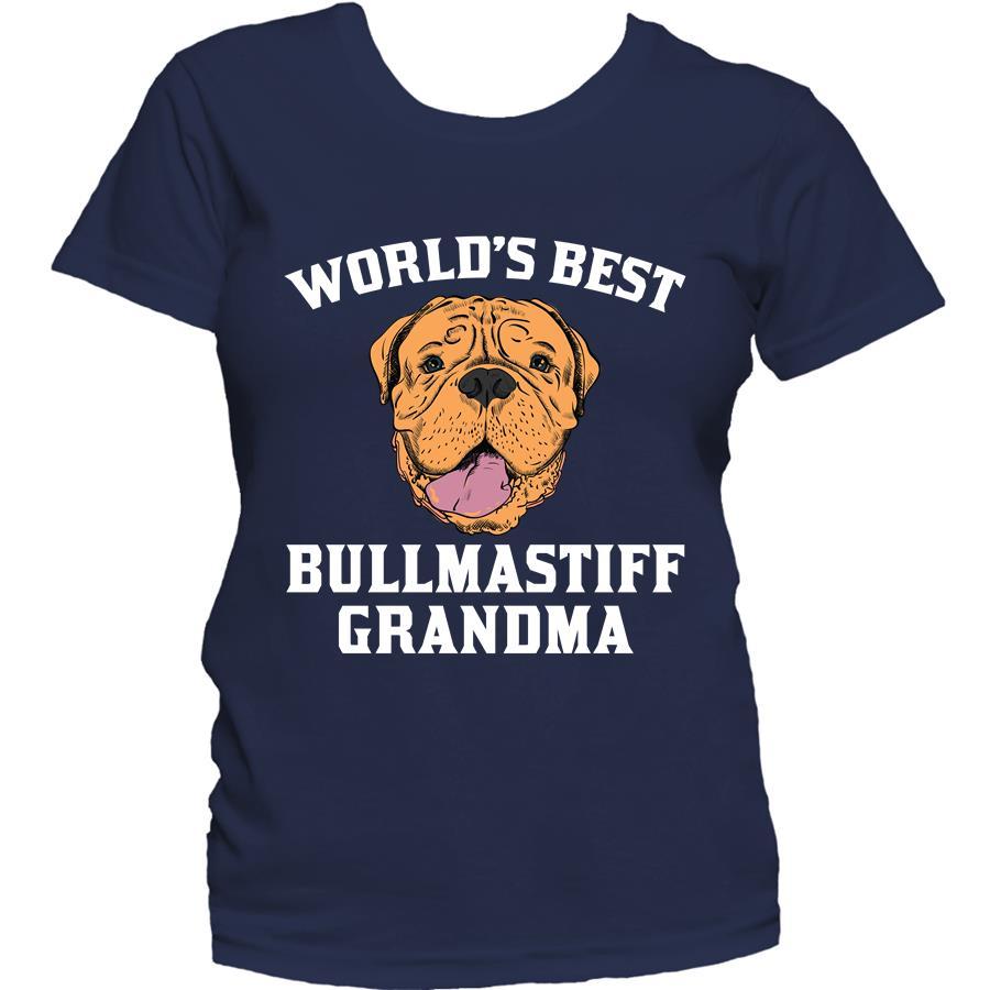 World's Best Bullmastiff Grandma Dog Women's T-Shirt