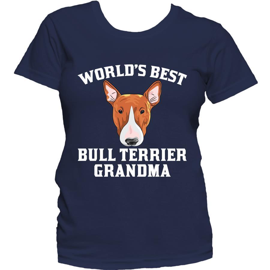 World's Best Bull Terrier Grandma Dog Women's T-Shirt