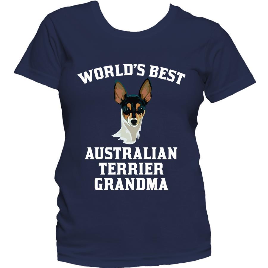World's Best Australian Terrier Grandma Dog Women's T-Shirt