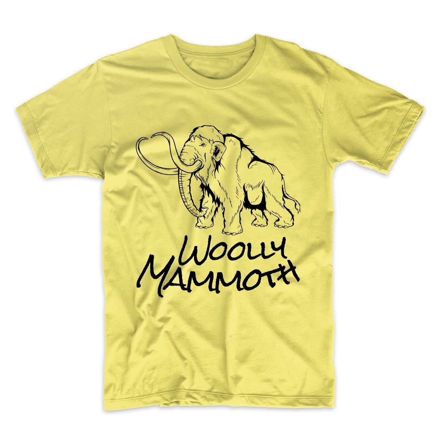 Woolly Mammoth Sketch Cool Prehistoric Animal T-Shirt