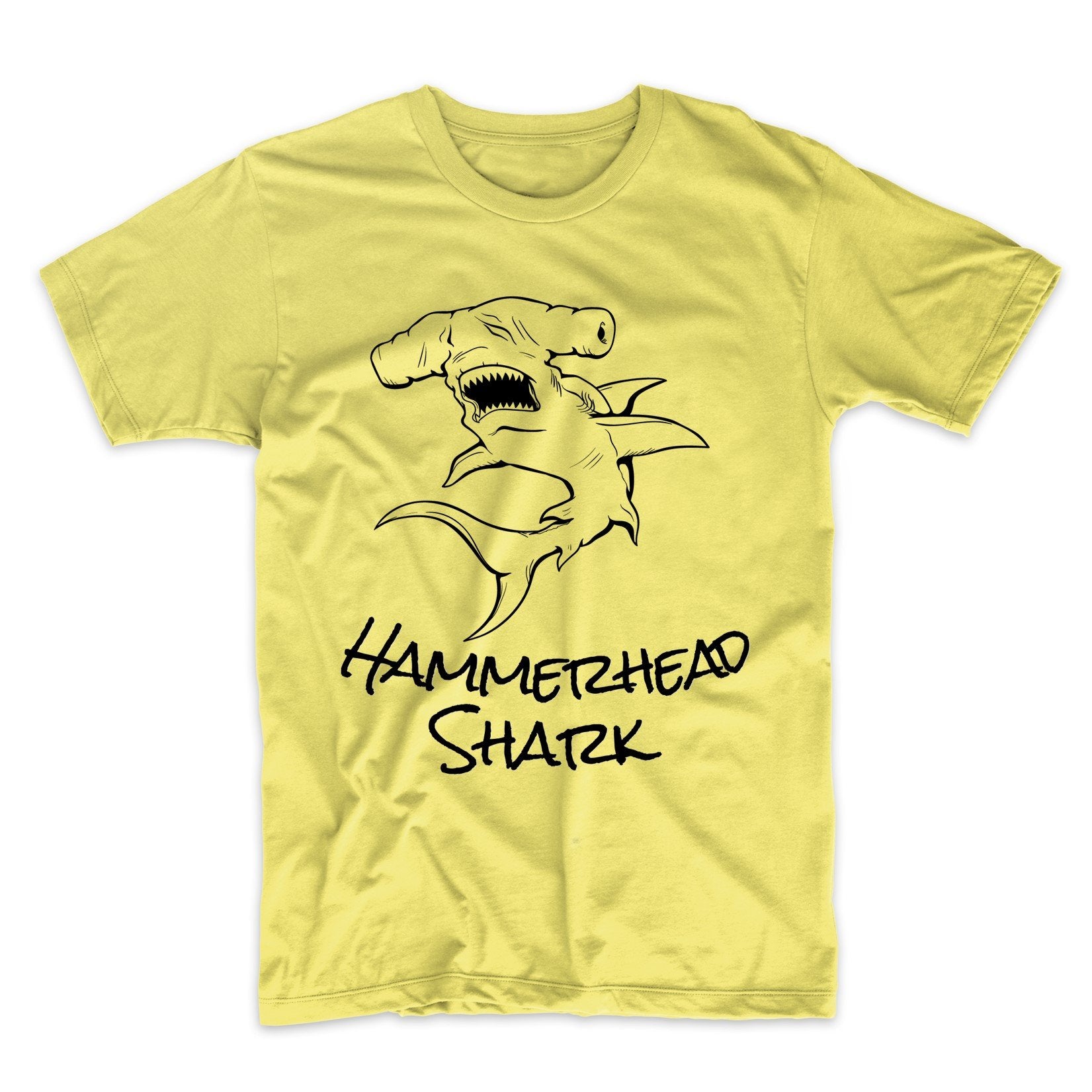 Great Hammerhead Shark Sketch Cool Shark T-Shirt
