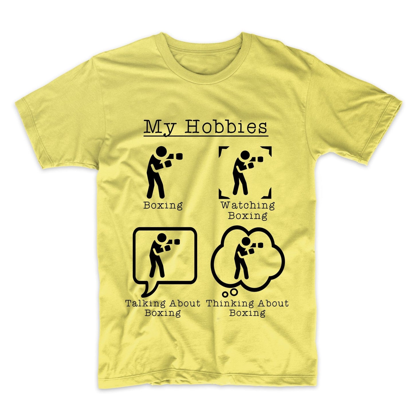 My Hobbies Boxing Funny Boxer T-Shirt