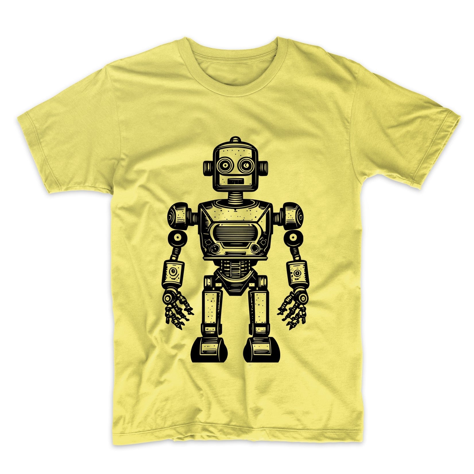 Retro Robot Robotics Engineering T-Shirt