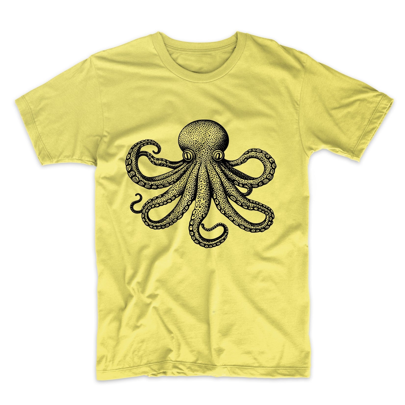 Octopus Minimalist Animal T-Shirt