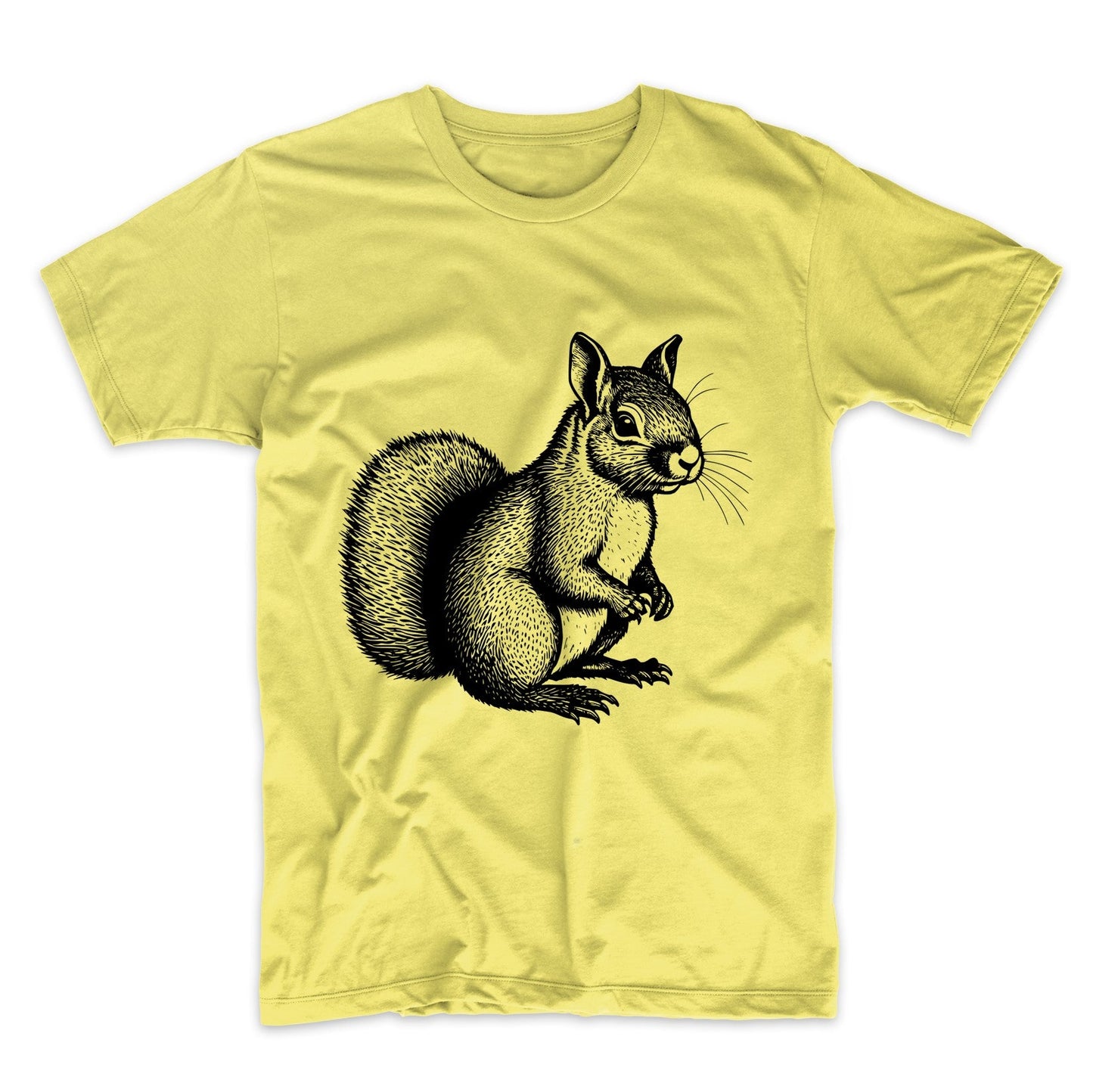 Squirrel Minimalist Nature T-Shirt